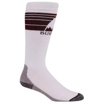 Calcetines Burton Emblem Performance Plus Midweight blanco negro mujer - S-M