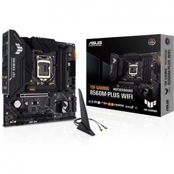 ASUS TUF GAMING B560M-PLUS WIFI, Intel B560 LGA 1200 mATX motherboard