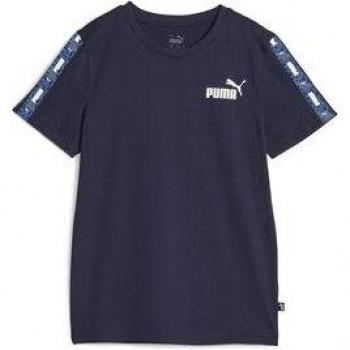 Camiseta Puma Manga Corta Ess Tape Camo B para niño