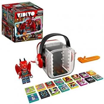 LEGO 43109 VIDIYO Metal Dragon Beatbox, Creador de Vídeos Musicales de Juguete, App Realidad Aumentada, Set con Mini Figura
