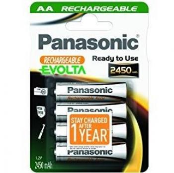 Panasonic Blister 4 Pilas Recargables LR6 AA EVOLTA - READY TO USE