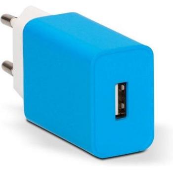 Contact Cargador de Red 10W USB-A Azul - 5V 2A Carga Rápida