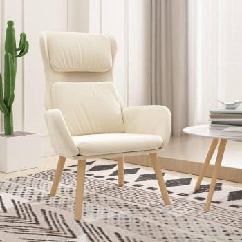 Sillón de relax de terciopelo en colores gris claro, gris oscuro y verde oscuro - vidaXL Sillón cómodo para dormitorio y sala de estar