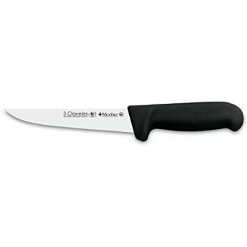 3 Claveles Cuchillo Deshuesar Ancho Proflex, Acero Inoxidable, Negro, 18 cm-7
