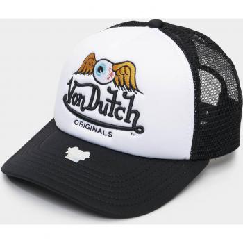 Von Dutch Baker Foam Trucker Cap - White/Black