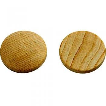 Botones de Madera, 25 mm, Color Lila de Persia, 150 Piezas