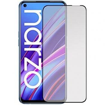Todotumovil Protector de Pantalla Xiaomi Redmi Note 11S Negro de Cristal Templado Vidrio 9H para movil