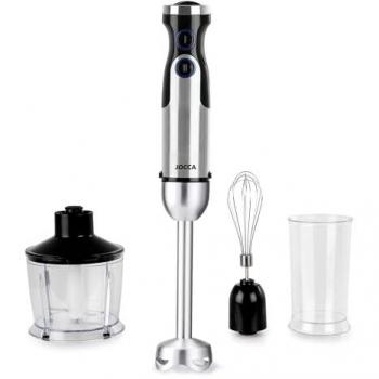 Batidora de Mano Jocca 1200W con 6 Velocidades, Modo Turbo, Cuchillas de Acero Inoxidable y Accesorios Incluidos