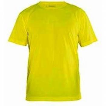Blaklader High Visibility Anti-UV Functional T-Shirt, Yellow, Size S