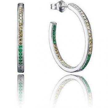 Pendientes aro Viceroy 9031E000-32 mujer plata Circonitas