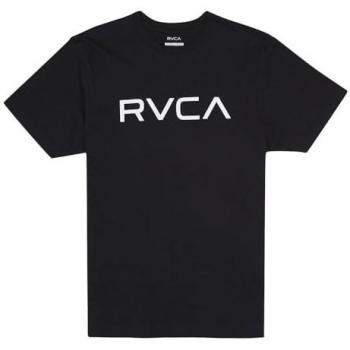 Camiseta de Manga Corta RVCA Big Negra para Hombre