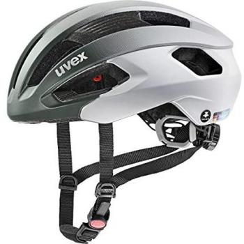 Uvex Rise CC Tocsen Casco de Bicicleta, Adultos Unisex, Irish Green-Silver Mat, 52-56 cm