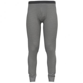 Odlo Men's Merino 200 Long Thermal Tights - Natural Grey, XL
