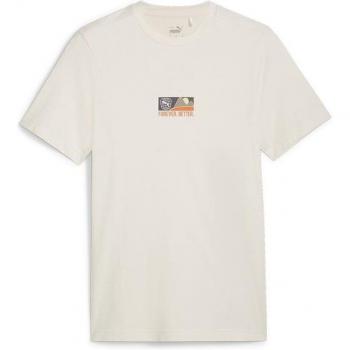 Camiseta Puma Better Sportswear Hombre Beige Manga Corta L