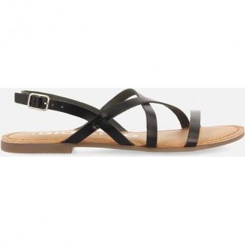 Sandalias de Piel con Tiras Finas para Mujer Dania