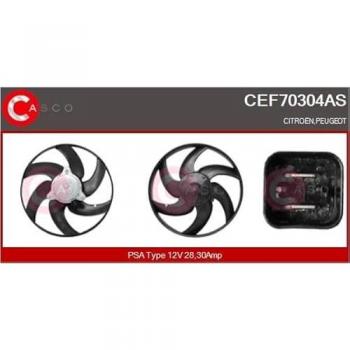Motor eléctrico Ventilador de radiador CASCO CEF70304AS