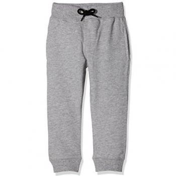 Boys' Grey Melange Jogging Pants - Name It Regular Fit Sweat Trousers