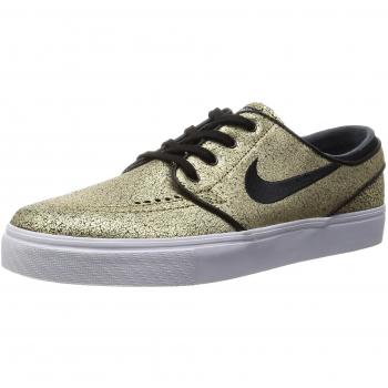 Nike Zoom Stefan Janoski L Zapatillas de skateboarding, Hombre, Amarillo / Negro / Blanco, 42