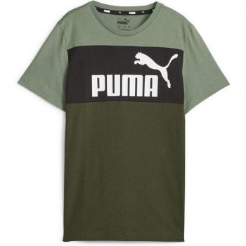 Camiseta Puma Essentials Color Block Infantil
