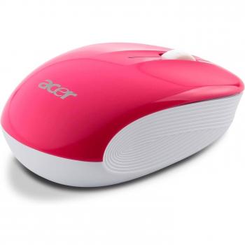 Acer Aspire ONE Happy - Ratón óptico inalámbrico, color rosa