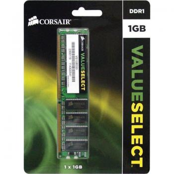 Corsair ValueSelect DDR1 333Mhz 1GB CL2.5 Memory Module