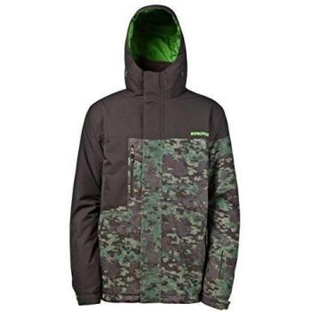 Protest Billie Snowjacket - Chaqueta para hombre, color verde camo, talla M