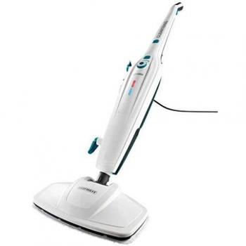 Leifheit Clean Tenso Steam Mop with Replacement Covers Set