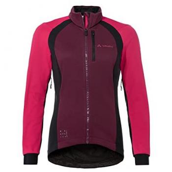 Chaqueta Softshell Cortavientos Vaude Posta para Mujer Morado Talla 40