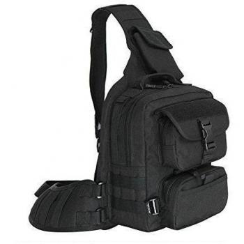 Lalawow Táctico Militar Bolso Táctico de Hombro,Bolsa de Pecho,Bolsa de Cintura ,Multifunción de Alta Densidad , Mochila de Viajar Para Caza Ciclismo Fotografía