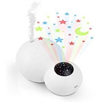 Humidificador y proyector Alecto