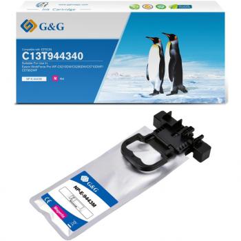 Cartucho de Tinta Compatible G&G Epson T9443 Magenta