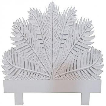 Cabecero de Cama DKD Home Decor Blanco MDF 150 x 3 x 150 cm