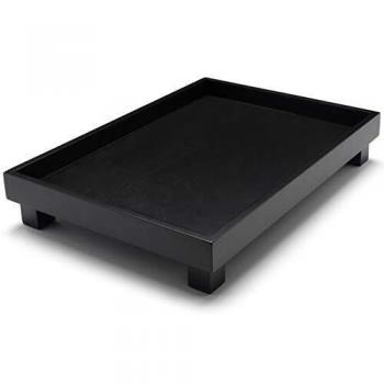 Bandeja de servir clásica Bredemeijer Izumi Rectángulo Negro 35x25x60 cm Melamina