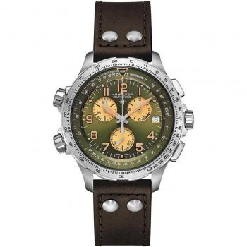 Hamilton Khaki Aviation X-Wind GMT Chronograph Watch