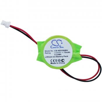 Batería de litio no recargable 3V 0.075Ah para Compaq Armada E500 y HP Compaq CMOS/backup Presario 300 Mini 2133