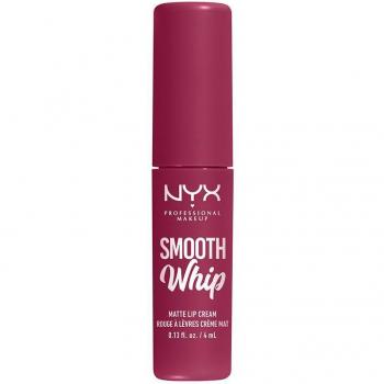 NYX Professional Makeup Smooth Whip Matte Lip Cream Velvet Lipstick with Smoothing Effect Shade 08 Fuzzy Slippers 4 ml