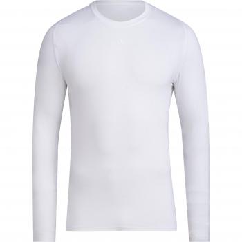 Camiseta de manga larga adidas Techfit Aeroready con tecnología AEROREADY que absorbe la humedad, ajuste ceñido para mayor soporte, tejido elástico que permite libertad de movimiento y diseño de manga larga