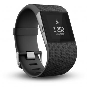 Fitbit Surge Smartwatch, Unisex, Negro, S