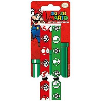 SUPER MARIO y Luigi Doble Festival Pulsera Set