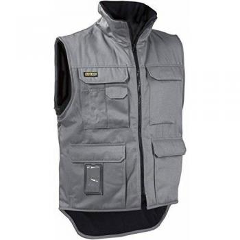 Blaklader Grey Insulated Sleeveless Jacket Size L