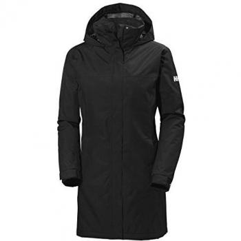 Helly Hansen Women's Aden Long Insulated Rain Coat Black 3XL