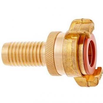 Conector de Manguera GEKA Plus SH-K en Latón, 3/4 (19 mm), para Agua Potable