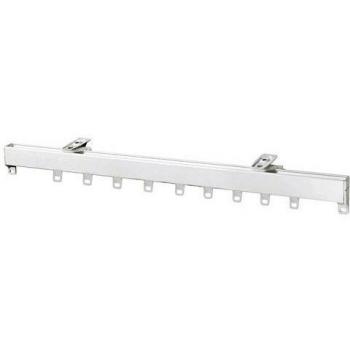Riel Chyc 5431610 Riel Aluminio P950 Sin Cordon 2,50 Metros Blanco, Multicolor