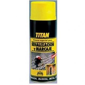 Titan M123137 - Pintura fluoresc 500 ml spray rojo