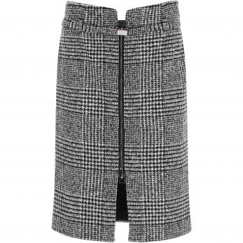 Tom Ford Women's Wool Prince of Wales Pencil Skirt - Size 40 - Color XAWLB
