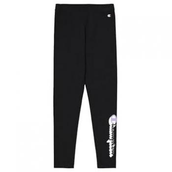 Mallas Champion Legacy Graphic Shop W (117467) - Leggings de algodón Lycra para mujer, color negro (KK001), talla XL
