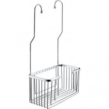 Jabonera de rejilla para colgar en grifo Imex, cesta con rejilla para el baño, fabricada en acero inoxidable, acabado en color cromo