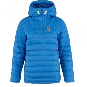 Chaqueta con capucha Fjällräven Expedition Pack Down Anorak azul intenso mujer - L