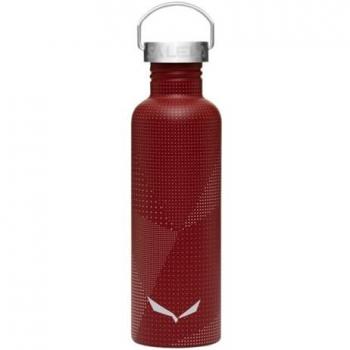 Bidón Salewa Aurino 1L granate, botella de agua de 1 litro, color rojo, fabricado en material resistente y ligero, con tapa a prueba de fugas y diseño ergonómico para un fácil transporte