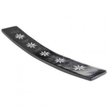 Berk ST-009 - Incensario, con greca de Flores Tallada